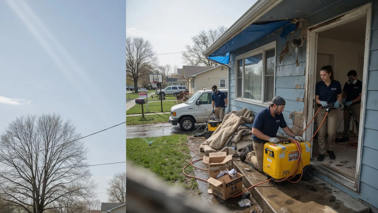 Basement Flood Cleanup in Liberal, KS near me